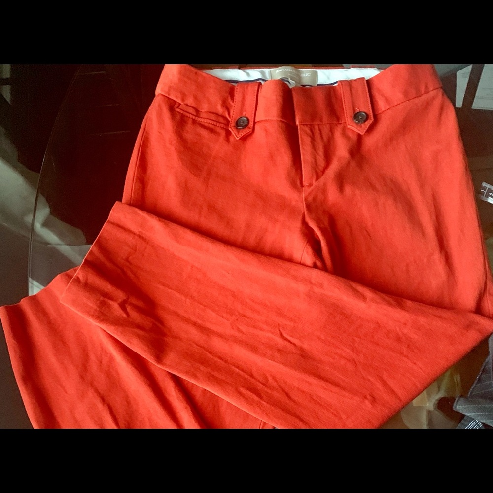 Banana Republic Capri Pants Orange Size 0